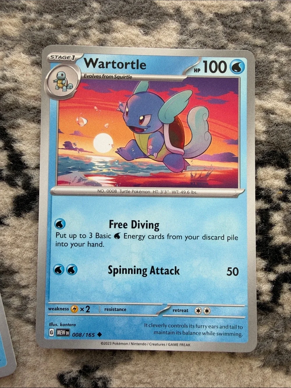 Squirtle & Wartortle Evolution Line Lot | Pokémon 151 | ✨5/$25✨